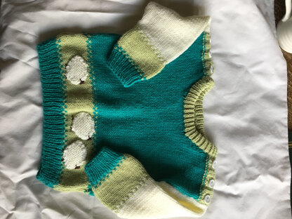 Baa Baa Sweater Jumper for 0 - 6 year olds