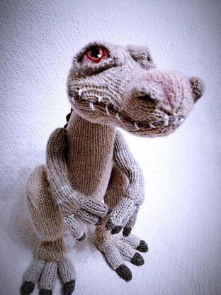 Knitted Dinosaur