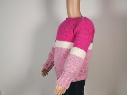 Girl sweater Pink