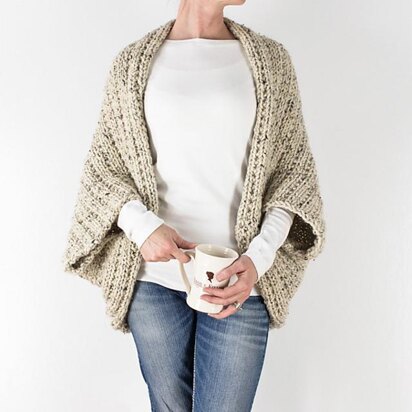 Shrug : Wrapped in Warmth - knitting pattern