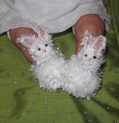 Baby Fluffy Bunny Boots