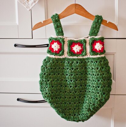 Prairie Bloom Granny Romper