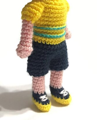 Tiny mini Boy Doll