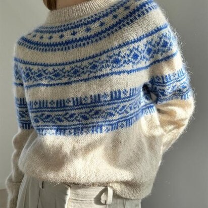 Porcelain Yoke Sweater