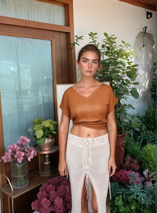 Boho Skirt Pattern Sentro 48