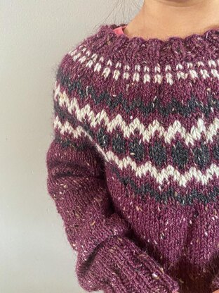 Mini Autumn Tweed Pullover