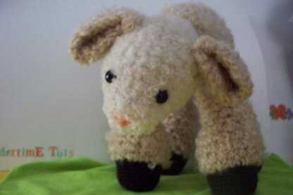 Fuzzy Lamb or Sheep Toy