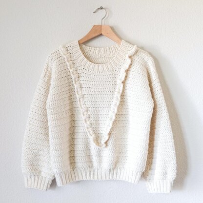 Flirty Frills Pullover