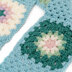 Granny Square Scarf - Free Crochet Pattern in Paintbox Yarns 100% Wool Worsted - Free Downloadable PDF