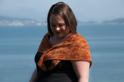 Autumn Leaves Shawl