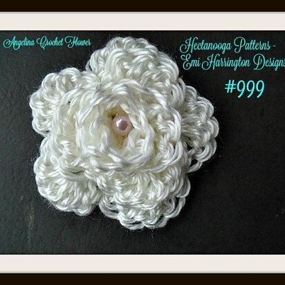 999-Silky Crochet flower