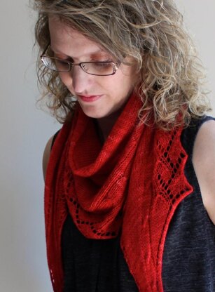 Vine Stripe Shawl