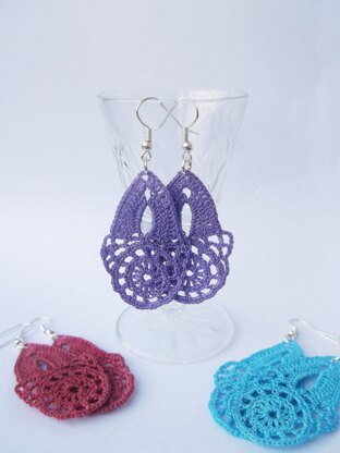 Lace earrings