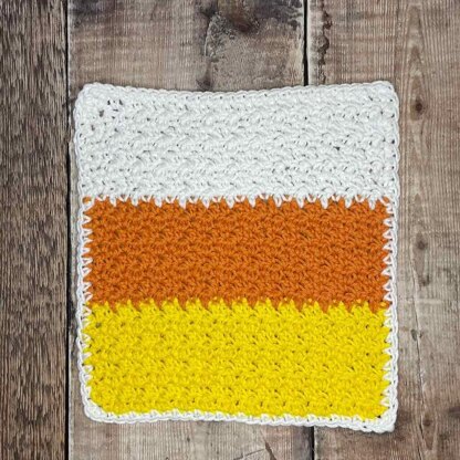 Candy Corn Potholder