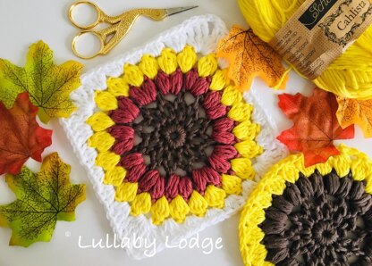 Sunflower Granny Square