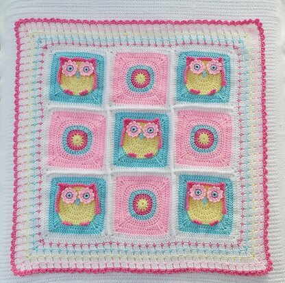 Kerrys Owl Blanket