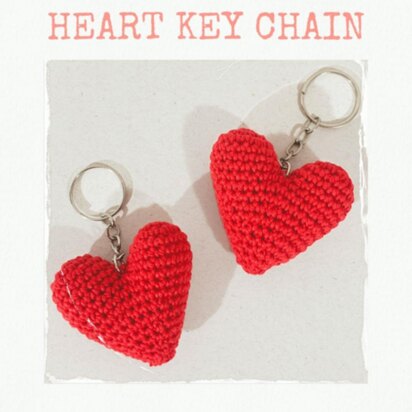 Heart Key Chain