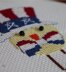 Luhu Stitches Patriotic Luhu Bird - Downloadable PDF