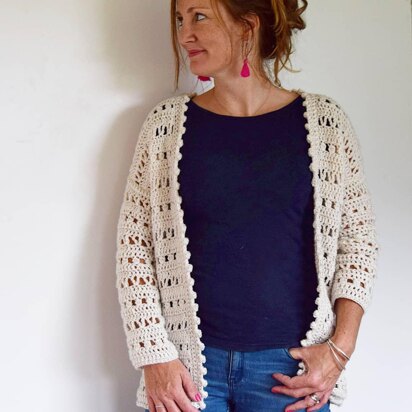 Macrame cardigan