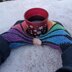 Poinsettia Fingerless Gloves