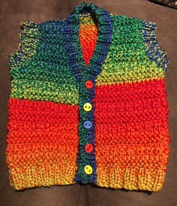 Rainbow Waistcoat