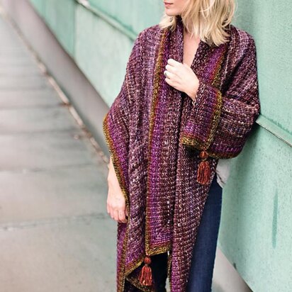 Moontide Wrap - knitting pattern