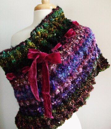 Raven Queen Shawl
