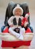 Christmas Santa Car Seat Blanket