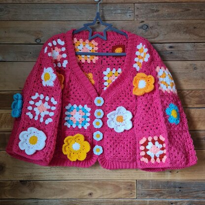 Blooming Lovely 2-in-1 Sweater and Cardi