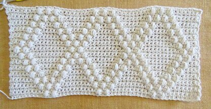 Cushion Cover Diamond Puff