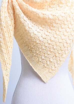 Vertical Sunshine Shawl