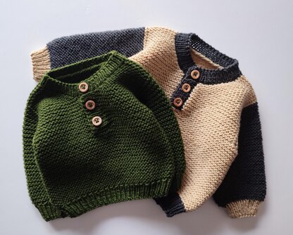 Clover Baby Sweater | Preemie - 24 months