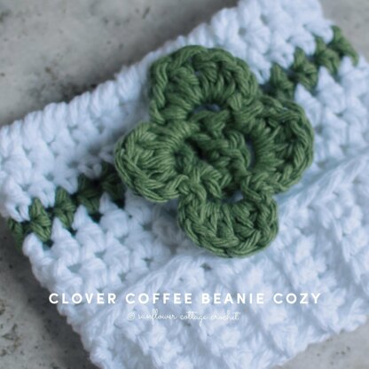 Clover Coffee Beanie Cozy