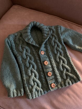 Boys V Neck and Shawl Collar Cardigans in Sirdar Snuggly DK - 1473 - Downloadable PDF