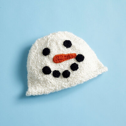 Snowman Hat in Lion Brand Vanna's Choice & Holiday Homespun - 90147AD