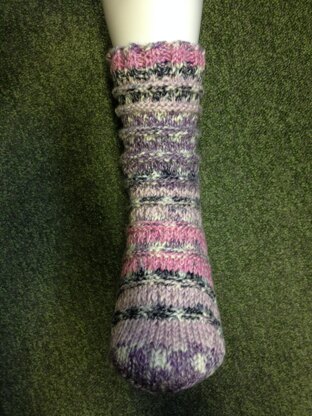 Knit, Purl and a Little Slip DK Socks