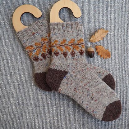 Squirrel Nest Socks