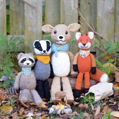 Backyard Bandits - knitting pattern