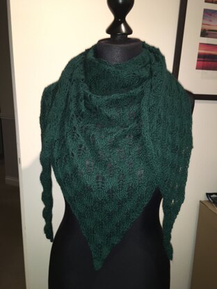 Easy Knit Shawl