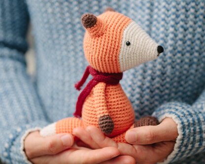 Amigurumi fox