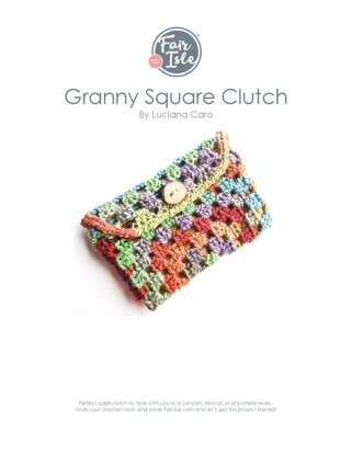 Granny  Square Clutch