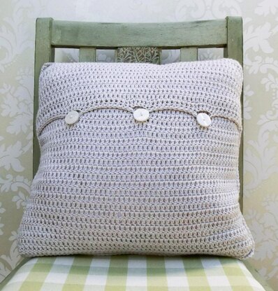 Floral Granny Square Pillow