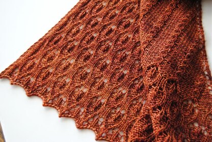 Vigneto shawl