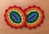 Rainbow oval coaster II by HueLaVive