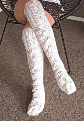 Thigh High Chunky Socks