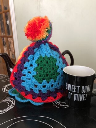 Granny Square Tea Cosy