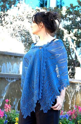 The Witches of Lake Enara rectangular shawl