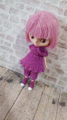 Petite Blythe dress and bloomer set