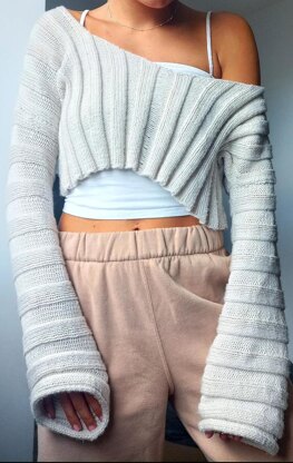 Cozy cropped sweater