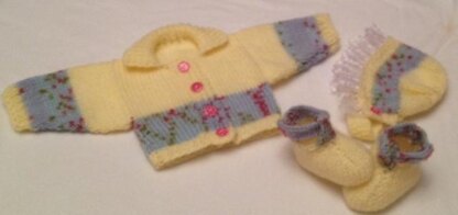 Baby Knitting 14 inch Set